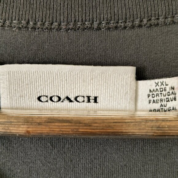 🦸‍♂️ Coach x Superman Graphic T-Shirt – Charcoal Gray – Size XXL - Picture 3 of 3